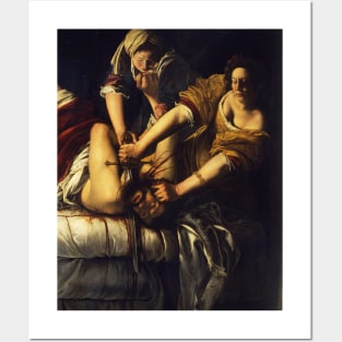 These Hoes Ain't Loyal Judith Beheading Holofernes Artemisia Gentileschi Shirt Posters and Art